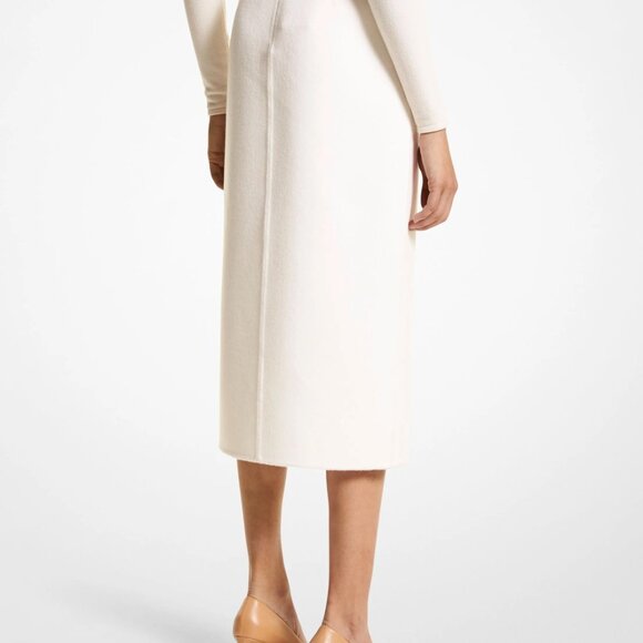 MICHAEL KORS COLLECTION Double Face Cashgora Scissor Ski - Picture 2 of 4